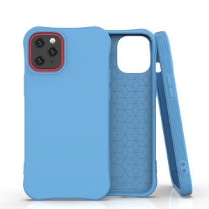 Husa Iphone 12 PRO /Iphone 12 -Soft Color Case flexible gel-albastra