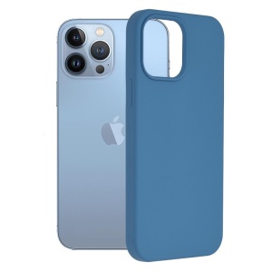 Husa iPhone 14 Pro -Soft Edge Silicone Albastra