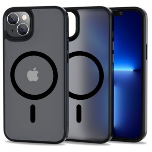 Husa iPhone 14 -Tech-Protect Magmat Magsafe - Matte Black