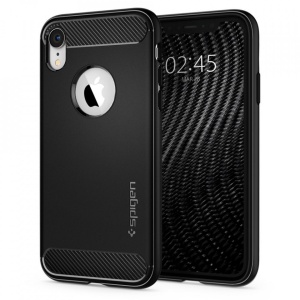Husa Iphone XR - Spigen Rugged Armor -Neagra