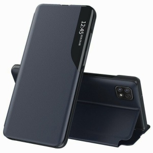 Husa Samsung Galaxy A22 5G -Eco Leather View Case-Dark Blue