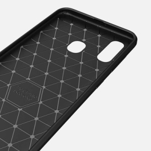 Husa Samsung Galaxy A30- Carbon Series- Albastra