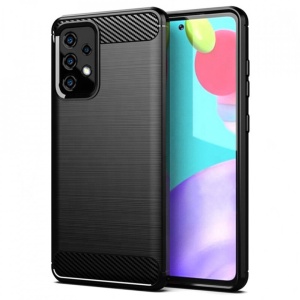Husa Samsung Galaxy A53 -Carbon Series-Black