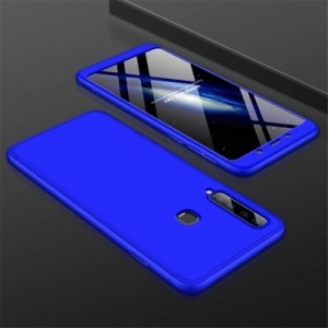 Husa Samsung Galaxy A9 -GKK 360 Front and Back Case Full Body Cover Albastra