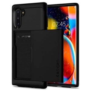 Husa Samsung Galaxy Note 10-Spigen Slim Armor CS Neagra
