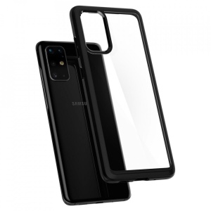 Husa Samsung Galaxy S20 Plus- Spigen Ultra Hybrid-Negru Mat