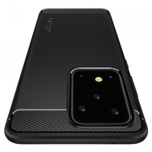 Husa Samsung Galaxy S20 Ultra - Spigen Rugged Armor -Neagra