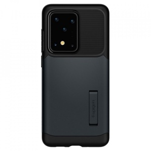 Husa Samsung Galaxy S20 Ultra -Spigen Slim Armor - Metal Slate