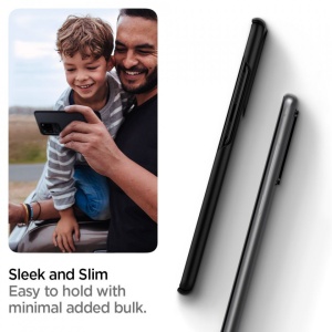 Husa Samsung Galaxy S20 Ultra- Spigen Thin Fit -Black