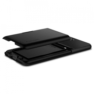 Husa Samsung Galaxy S21 Plus-Spigen Slim Armor CS Neagra