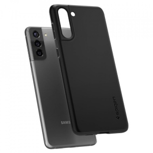 Husa Samsung Galaxy S21- Spigen Thin Fit -Black