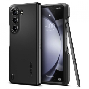 Husa Samsung Galaxy Z Fold 5 Spigen Thin Fit Pen -Black