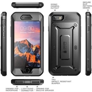Husa SE 3 (2022)/SE 2 (2020)/7/8 -Supcase Unicorn Beetle Pro -Neagra
