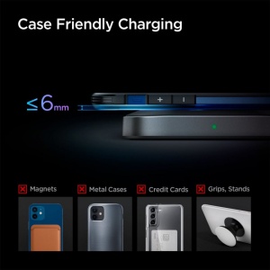 Incarcator wireless universal Spigen PF2004 PowerArc 15W