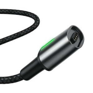 Cablu de date Baseus Zinc magnetic USB/ Micro USB 2.4A 1m black