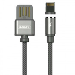 Cablu de date magnetic Remax Gravity RC-095i USB / Lightning 1M-Negru