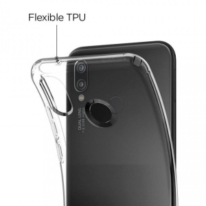 Husa Huawei P20 Lite -Spigen Liquid Crystal -Crystal Clear