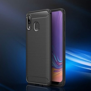 Husa Samsung Galaxy A30 Carbon Series- Neagra