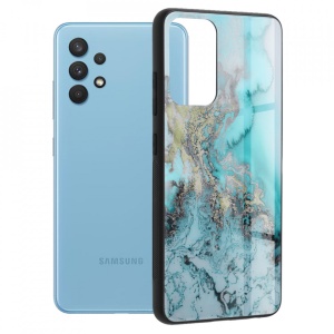 Husa Samsung Galaxy A72 4G/ 5G- Printing Glass - Ocean