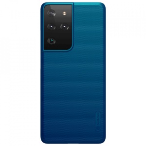 Husa Samsung Galaxy S21 Ultra -Nillkin Super Frosted Shield Case Albastra