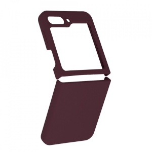 Husa Samsung Galaxy Z Flip5 5G -Soft Edge Silicone Plum Violet