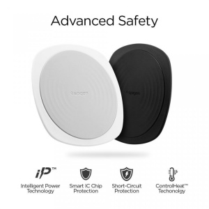 Incarcator wireless -SPIGEN F305W -incarcare rapida-alb