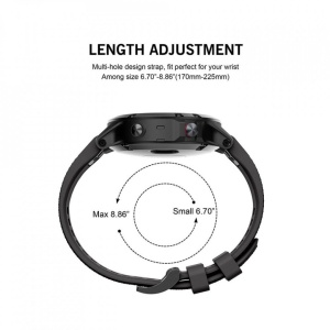 Curea Garmin Fenix 5X -Tech Protect Smooth-Neagra