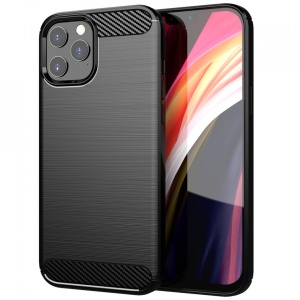 Husa Apple iPhone 13 Pro Max -Carbon Series-Black