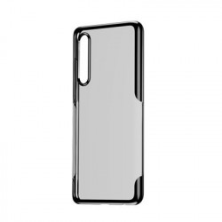 Husa Huawei P30 -Baseus Shining Case-transparenta cu negru