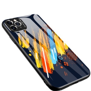 Husa Iphone 11 PRO-Color Glass-cu sticla securizata- pattern 5