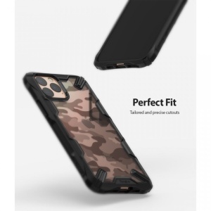 Husa Iphone 11 PRO MAX- Ringke Fusion X- Camo Black