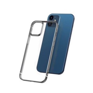Husa Iphone 12 PRO - Baseus Shining Case - rama Argintie