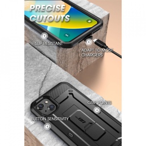 Husa iPhone 14 Supcase Unicorn Beetle Pro - Neagra