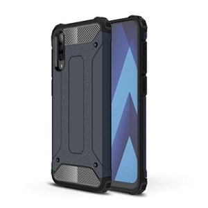 Husă Samsung Galaxy A70-Hybrid Armor Tough Rugged Albastra