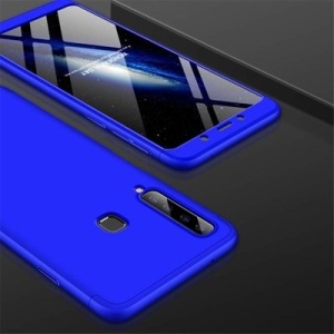 Husa Samsung Galaxy A9 -GKK 360 Front and Back Case Full Body Cover Albastra