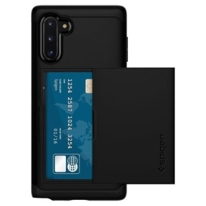 Husa Samsung Galaxy Note 10-Spigen Slim Armor CS Neagra