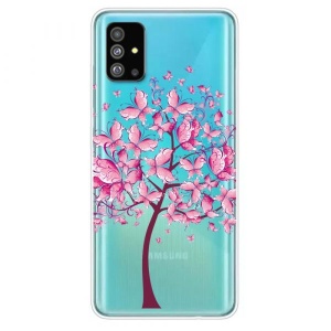 Husa Samsung Galaxy S20 Plus- Matt Printing Soft TPU- Tree- Transparenta