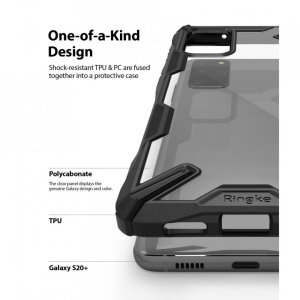Husa Samsung Galaxy S20 Plus- Ringke Fusion X- Black