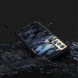 Husa Samsung Galaxy S21 Plus- Ringke Fusion X- Camo Black