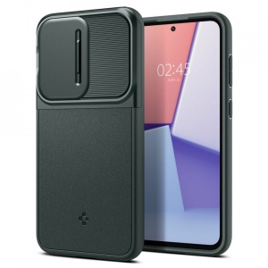 Husa Samsung Galaxy S23 FE Spigen Optik Armor Abys Green