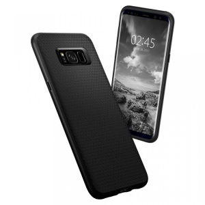 Husa Samsung Galaxy S8 -Spigen Liquid Air- Negru mat