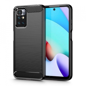 Husa Xiaomi Redmi 10 -Carbon Series-Black