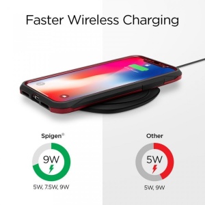 Incarcator wireless -SPIGEN F305W -incarcare rapida-alb