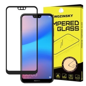 Sticla securizata Huawei P20 Lite - Wozinsky Full Glue , Full Coveraged-margine neagra