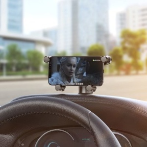 Suport auto Baseus Horizontal Screen Gravity-Negru