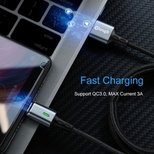 Cablu de date magnetic Elough E05 Lightning Magnetic Cable -100cm/3A Black
