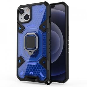Husa Apple iPhone 13 - Honeycomb Armor- Blue