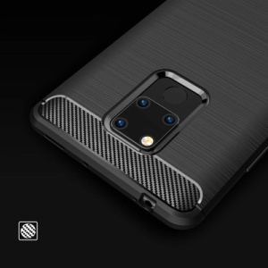 Husa Huawei Mate 20 -Carbon Series-Neagra
