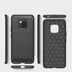 Husa Huawei Mate 20 PRO -Carbon Series-Neagra