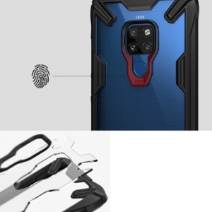 Husa Huawei Mate 20- Ringke Fusion X cu bumper de protecție TPU Negru